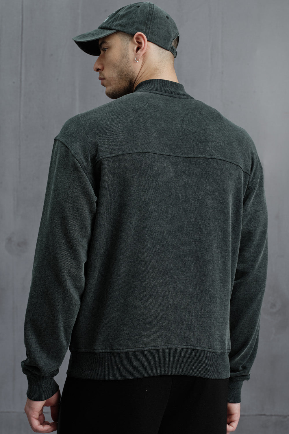 Obsidian Wash Zip Jacket